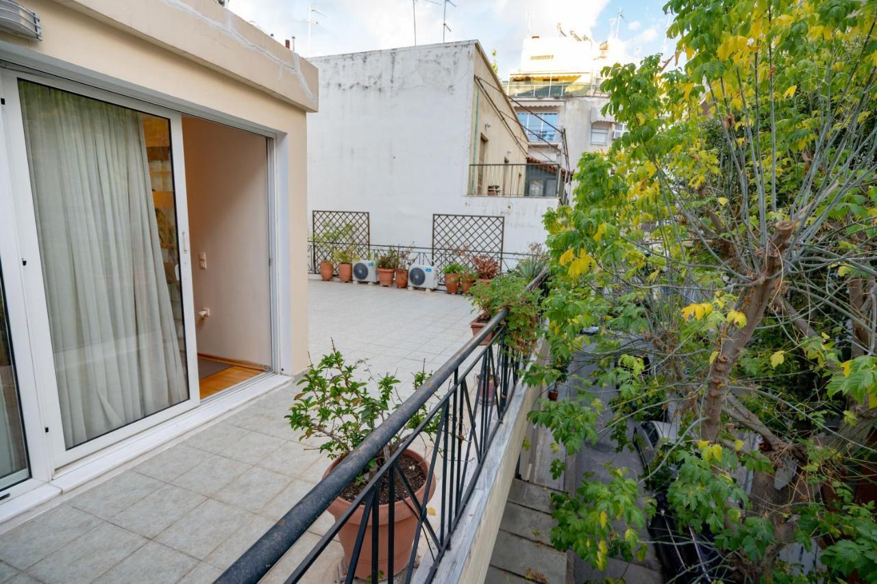Acropolis Metro St.3 Bedrοοms 6 Persons Maisonette Athens Exterior photo